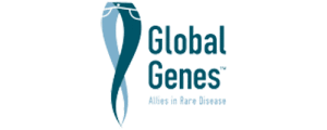 Global Genes logo that says allies in rare disease