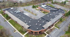 Aerial view of the Castle Creek Biosciences manufacturing facility