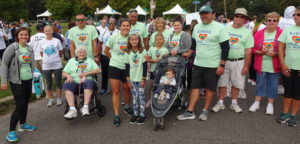 People participate in the Stepping Out to Cure Scleroderma Annual Philly Metro Walk organized by the Scleroderma Foundation